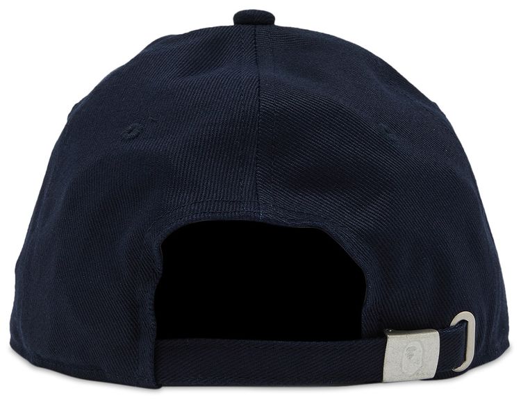 BAPE Multi Fonts Patch Panel Cap Navy