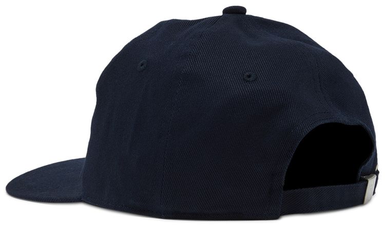 BAPE Multi Fonts Patch Panel Cap Navy