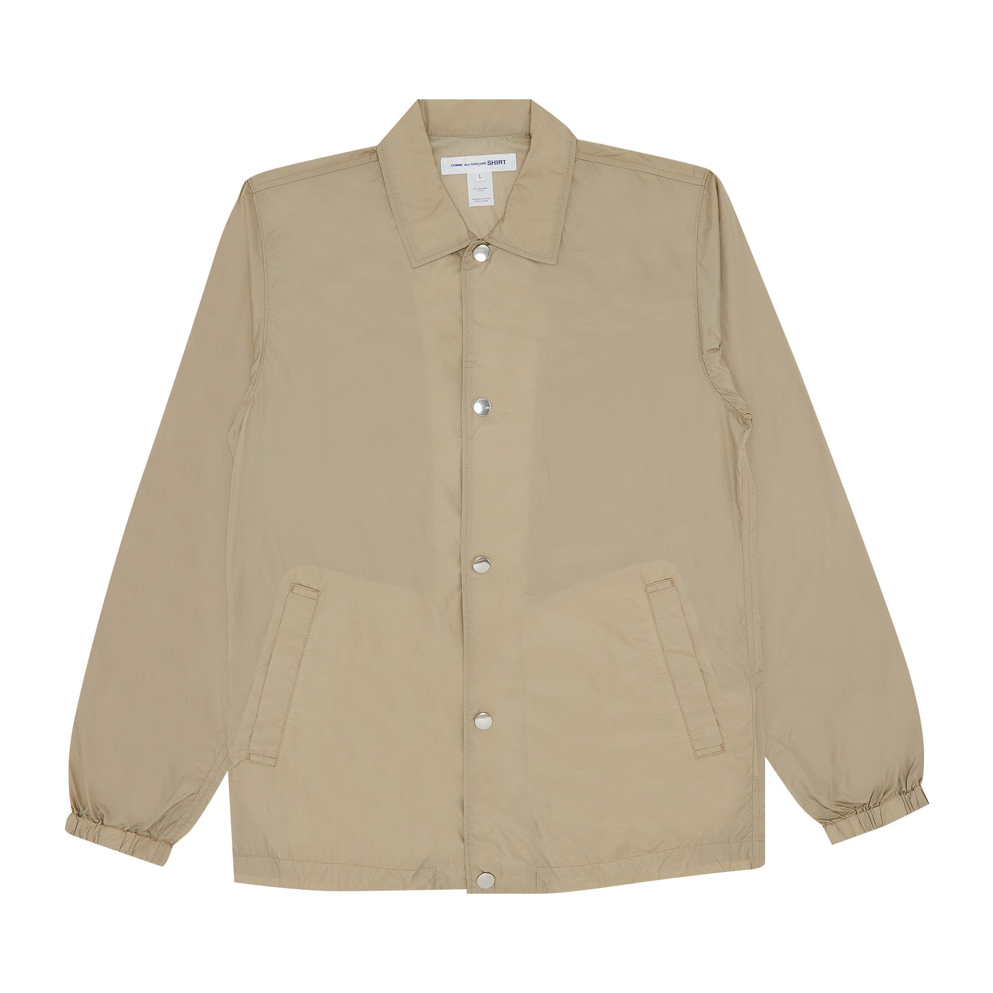 Buy Comme des Garçons SHIRT x Yue Minjun Coach Jacket 'Beige