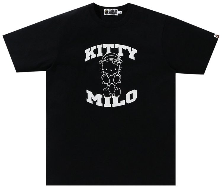 BAPE Baby Milo x Hello Kitty Tee  1 Black