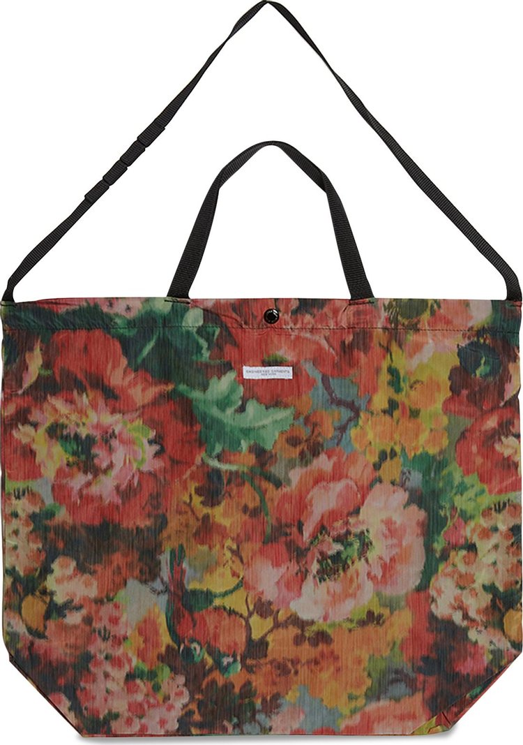 Engineered Garments Polyester Bag 'Floral Camo'