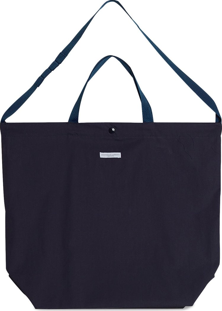 Engineered Garments Cotton Duracloth Poplin Carry All Tote 'Navy'