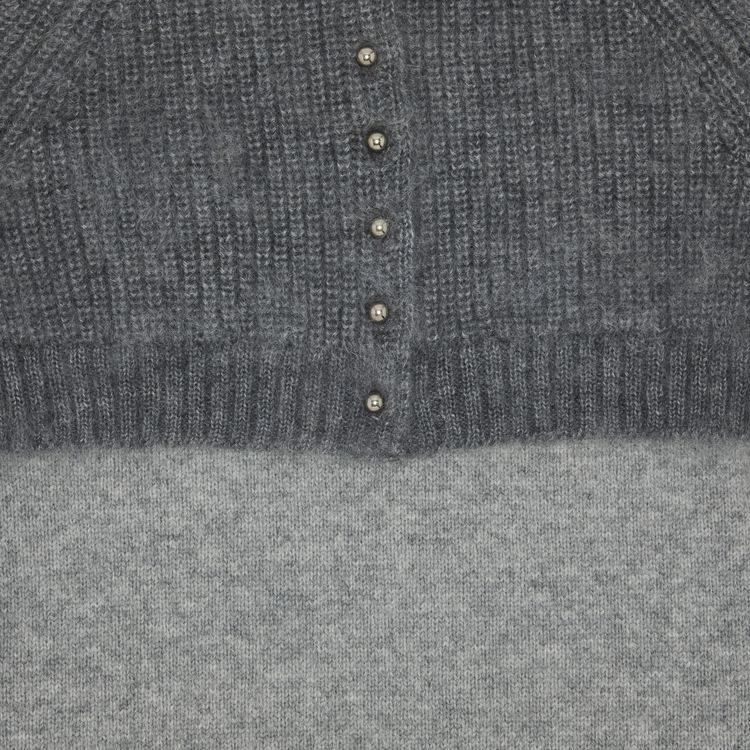 Sacai Knit Pullover Grey