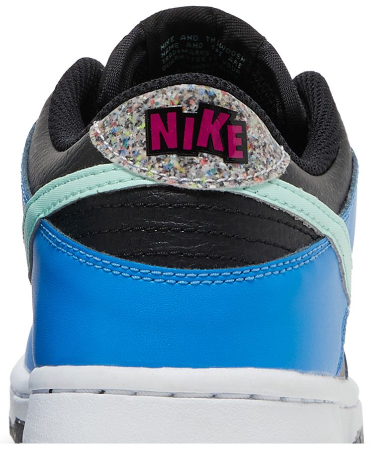 Nike Dunk Low SE GS Black Light Photo Blue Mint Foam