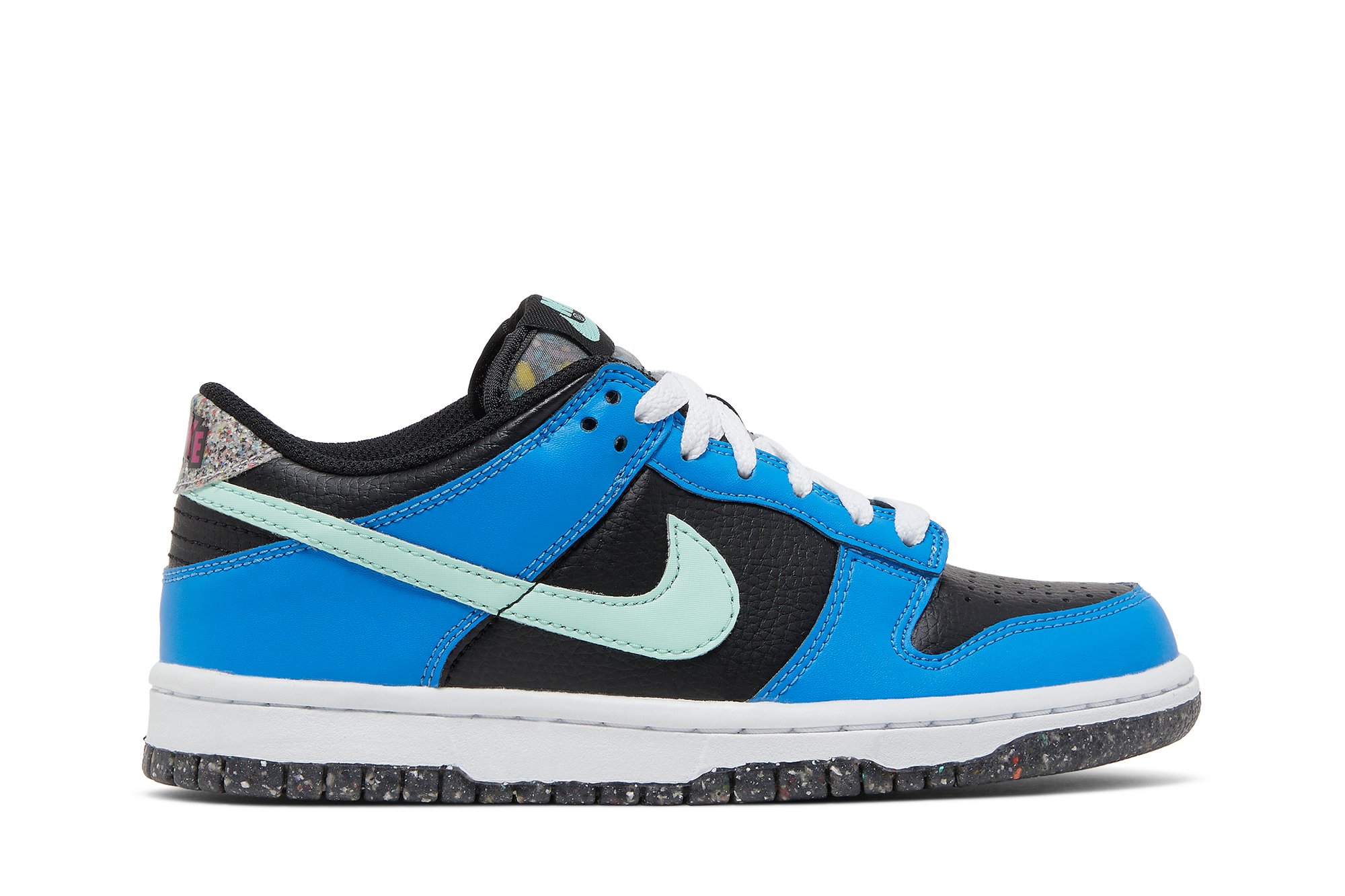 Buy Dunk Low SE GS 'Black Light Photo Blue Mint Foam' - DR0165 001