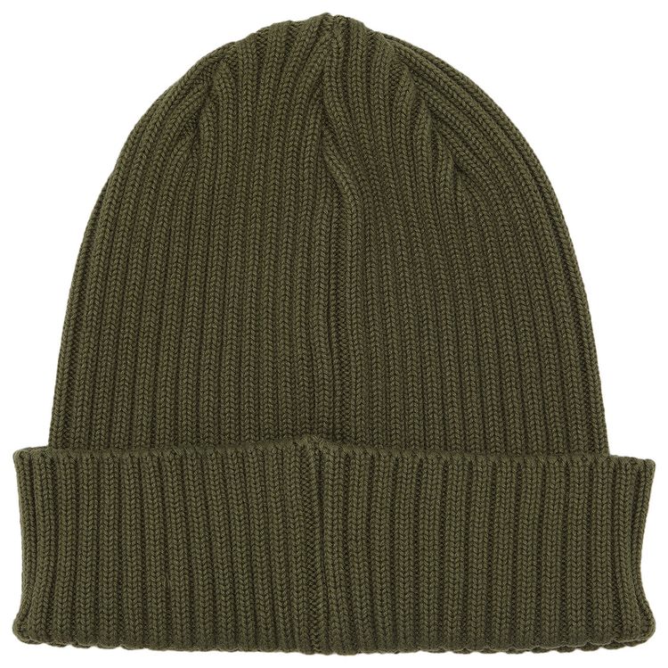 Supreme Overdyed Patch Beanie Olive