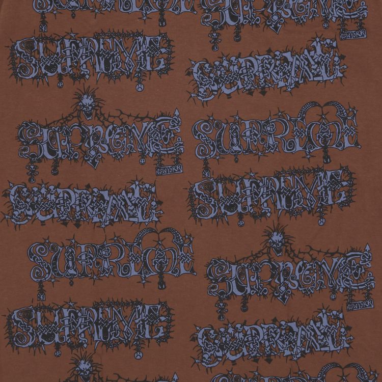 Supreme Wombat Tee Brown