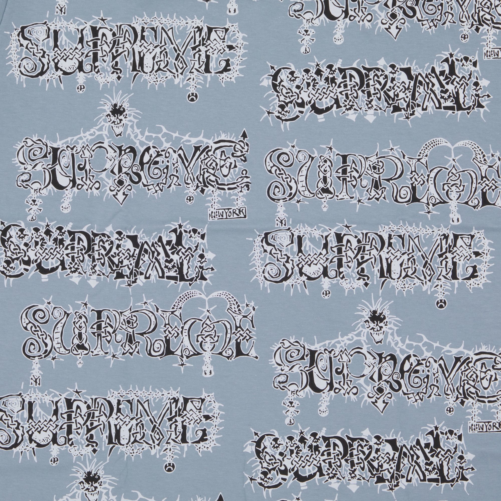 トップス Supreme Wombat Tee Dusty Blue S Buy Supreme Wombat Tee 'Dusty Blue' - FW22T18 DUSTY BLUE | GOAT