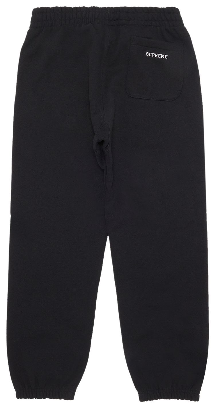 Supreme S Logo Sweatpant Black