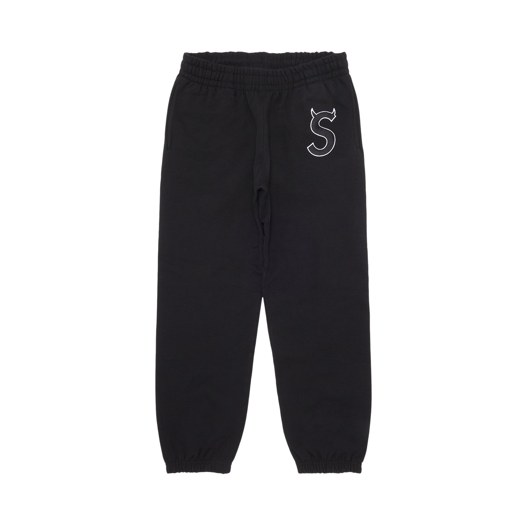 Buy Supreme S Logo Sweatpant 'Black' - FW22P60 BLACK | GOAT