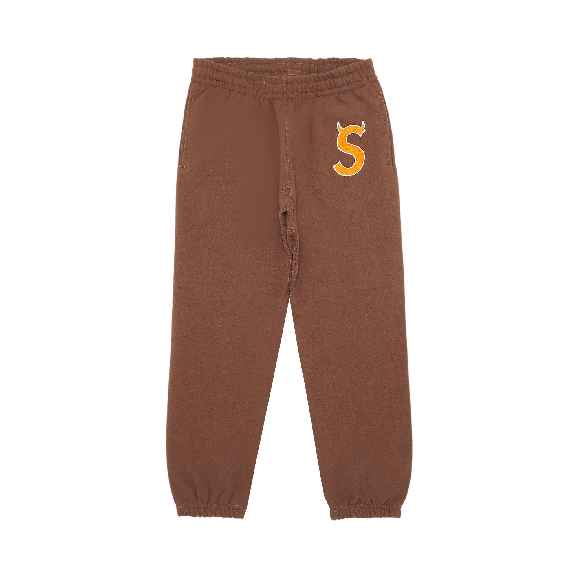 Buy Supreme S Logo Sweatpant 'Brown' - FW22P60 BROWN | GOAT IT