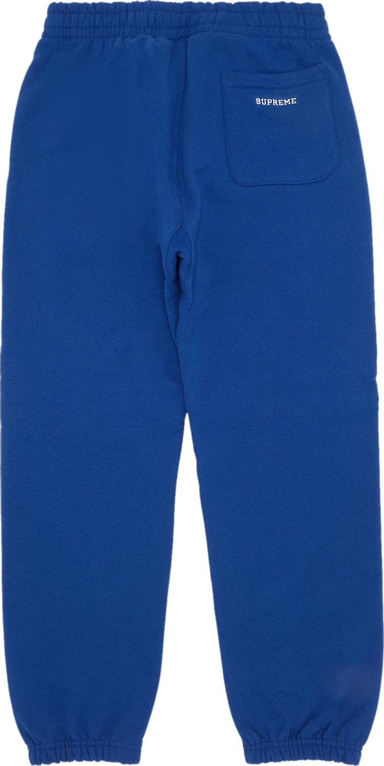 Supreme S Logo Sweatpant Blue