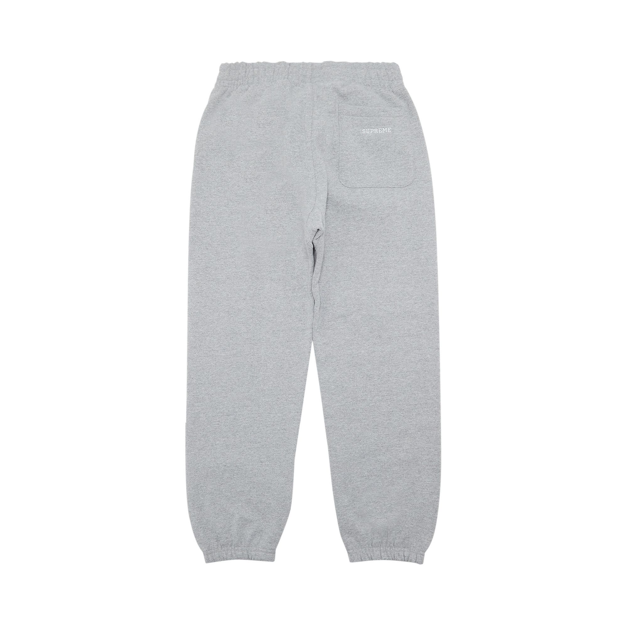 Buy Supreme S Logo Sweatpant Grey FW22P60 GREY GOAT SA