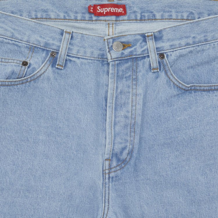 Supreme Stone Washed Slim Jean Stone Washed Indigo