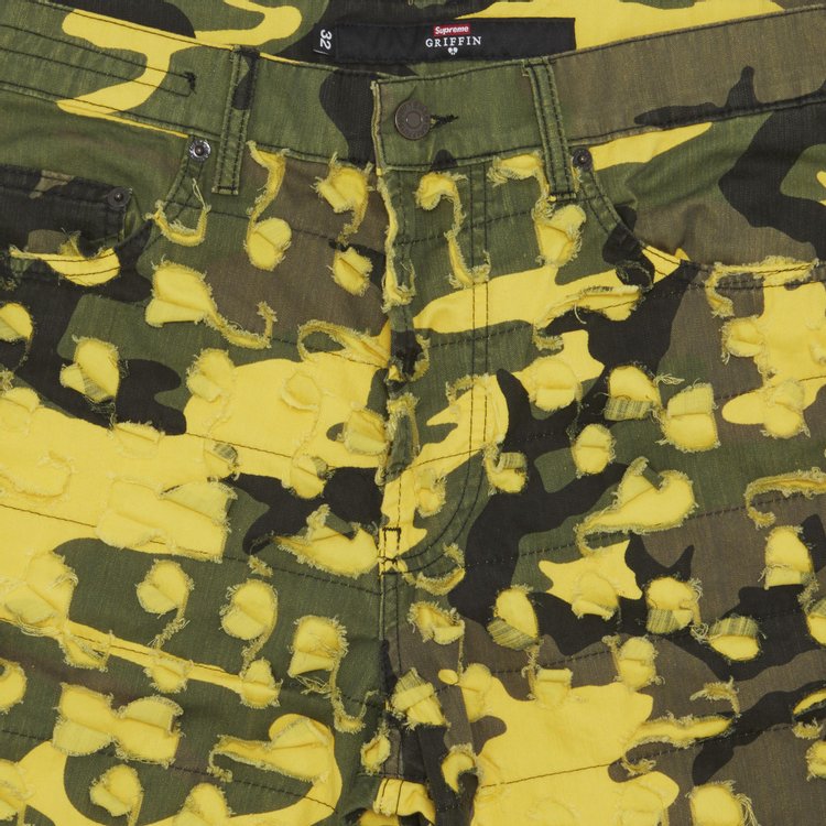 Supreme x Griffin 5 Pocket Jean Yellow Camo