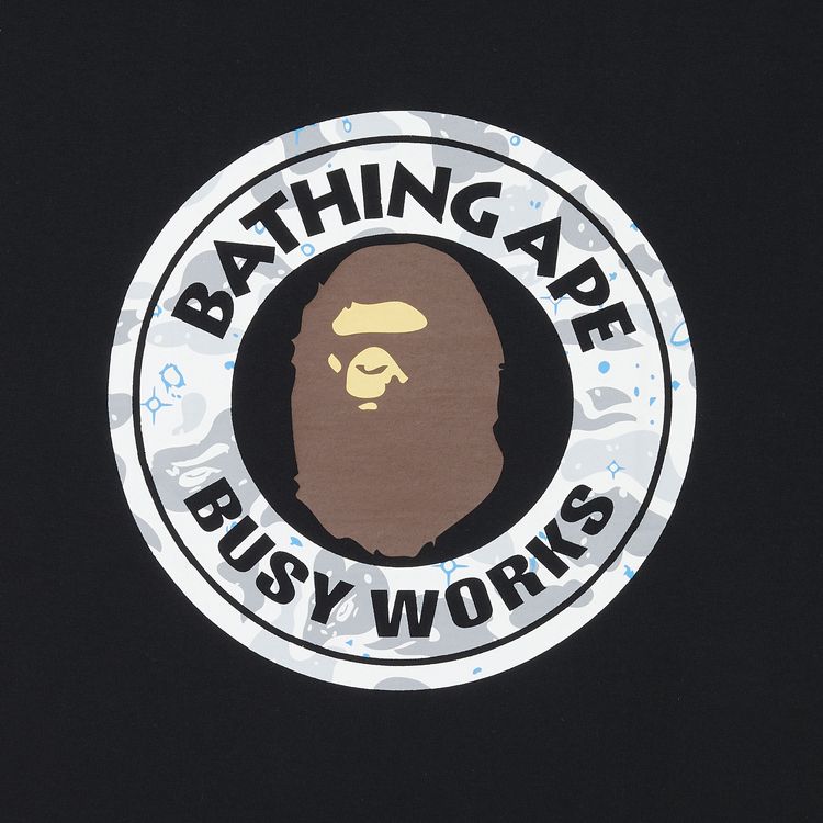 BAPE Space Camo Busy Works Tee Black