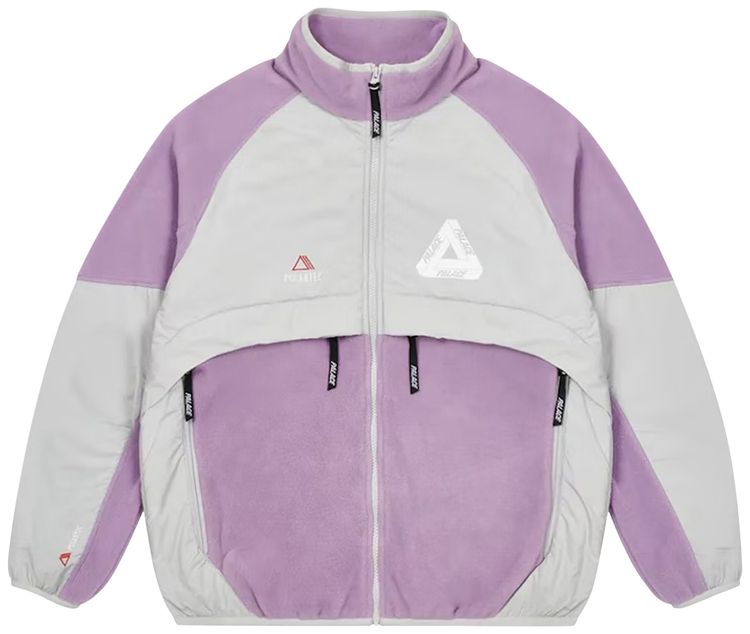 Palace Polartec Shell Jacket PinkGrey