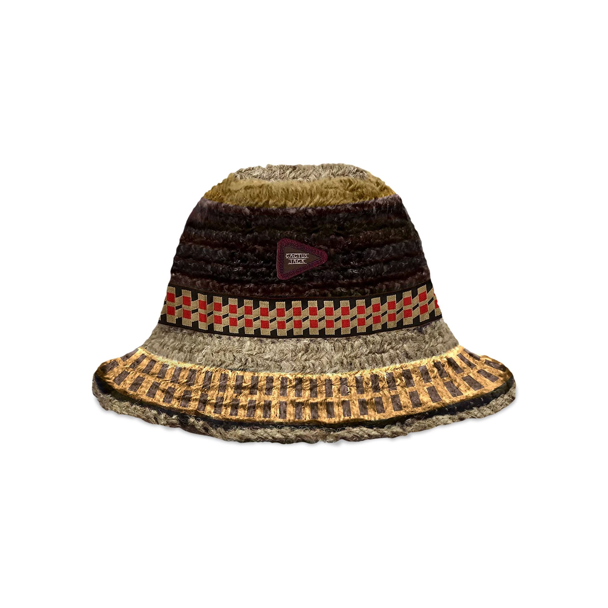 CACTUS JACK バケットハット Buy Cactus Jack by Travis Scott Crochet Bucket Hat