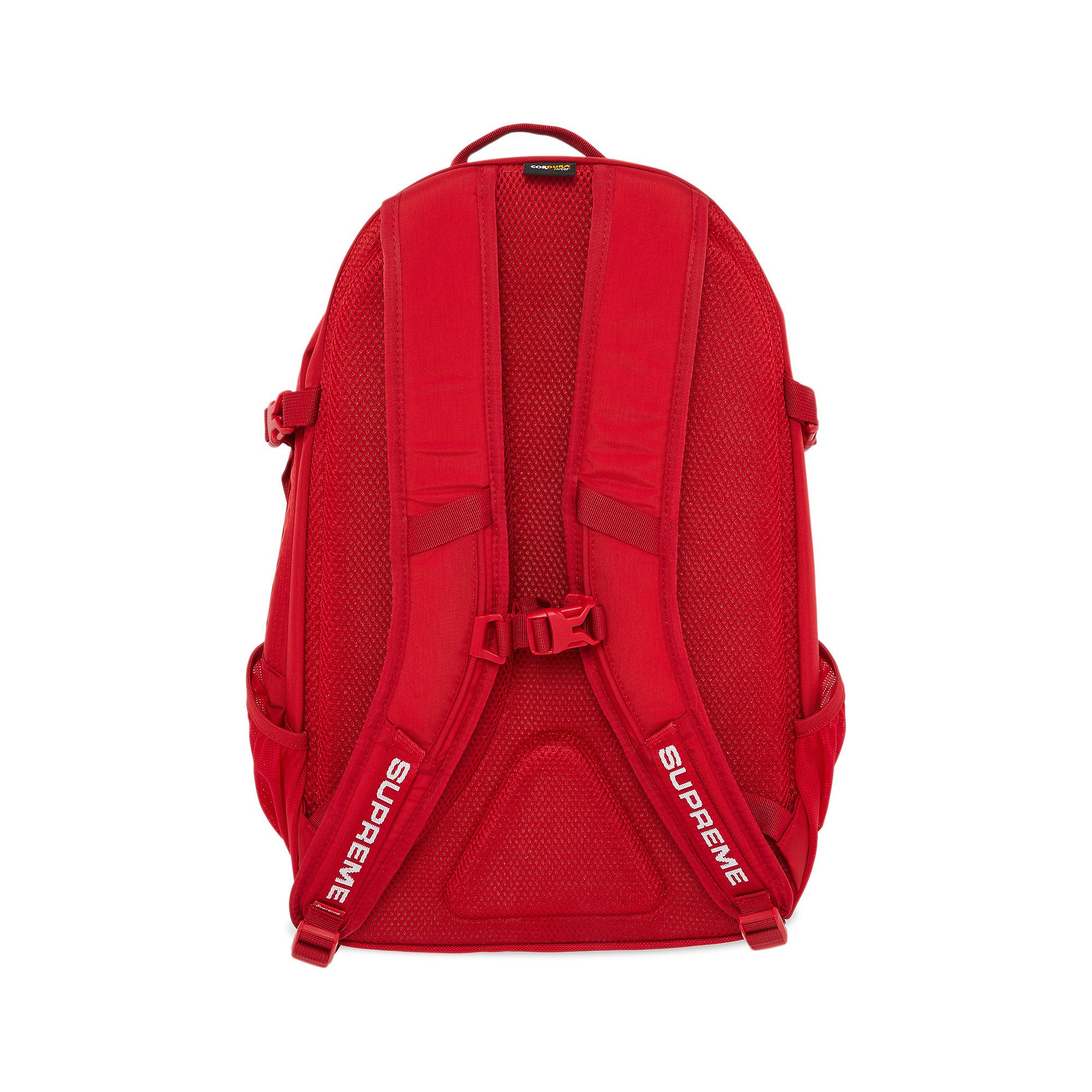 Supreme red backpack ss19 store