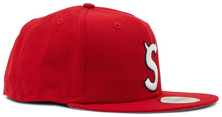 Supreme S Logo New Era Red