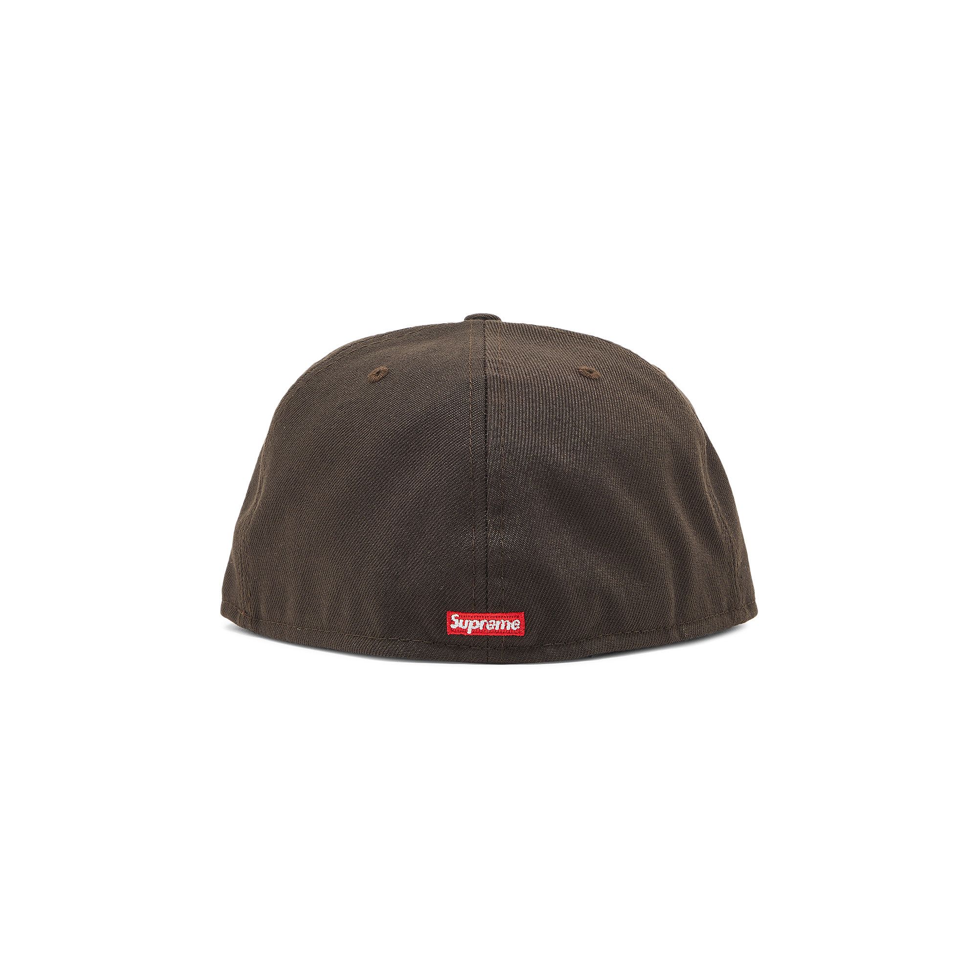 Size 7 1/2 Supreme S Logo New Era 'Brown'