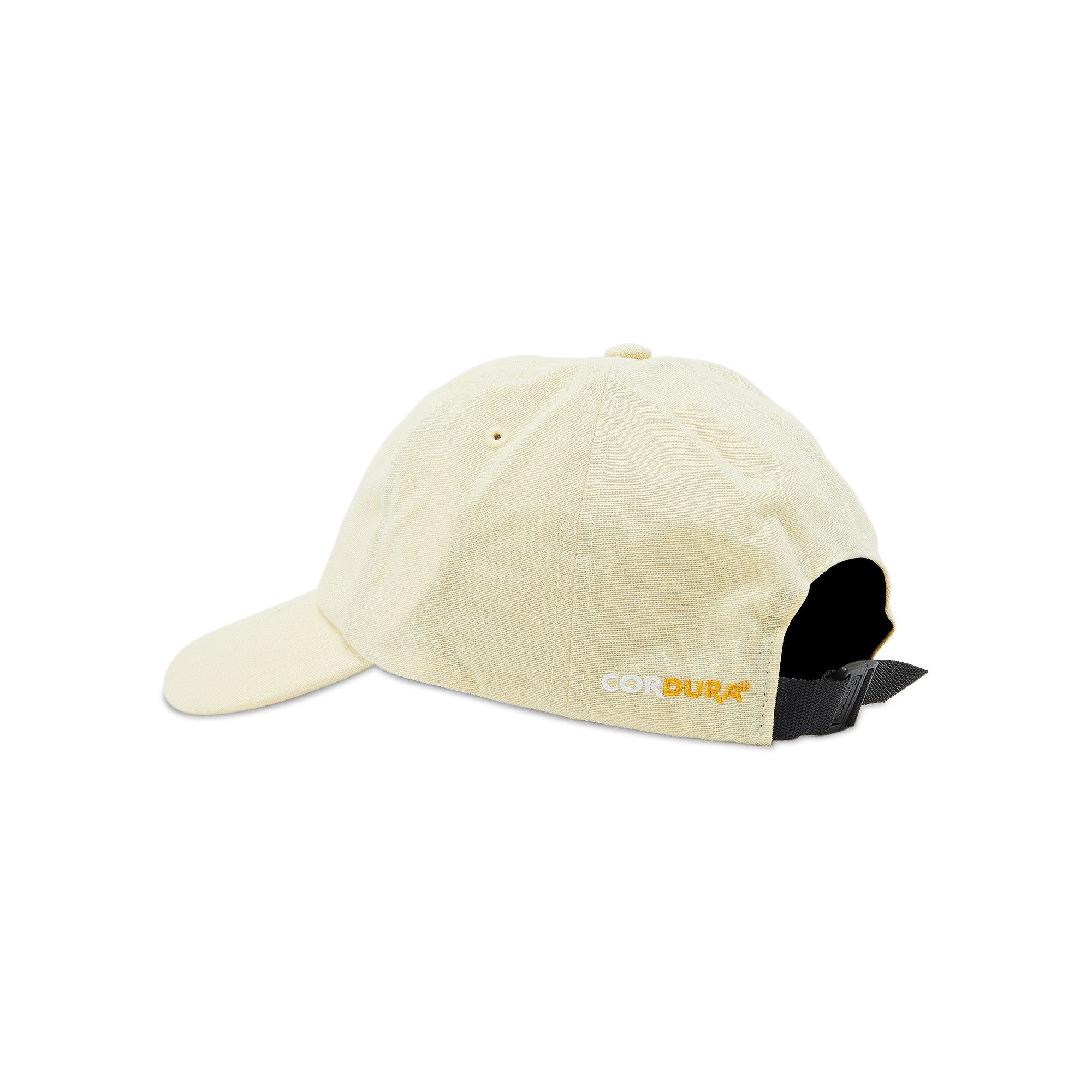 Buy Supreme Brushed Cordura Small Box 6-Panel 'Pale Yellow
