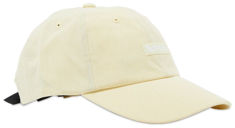 Supreme Brushed Cordura Small Box 6 Panel Pale Yellow