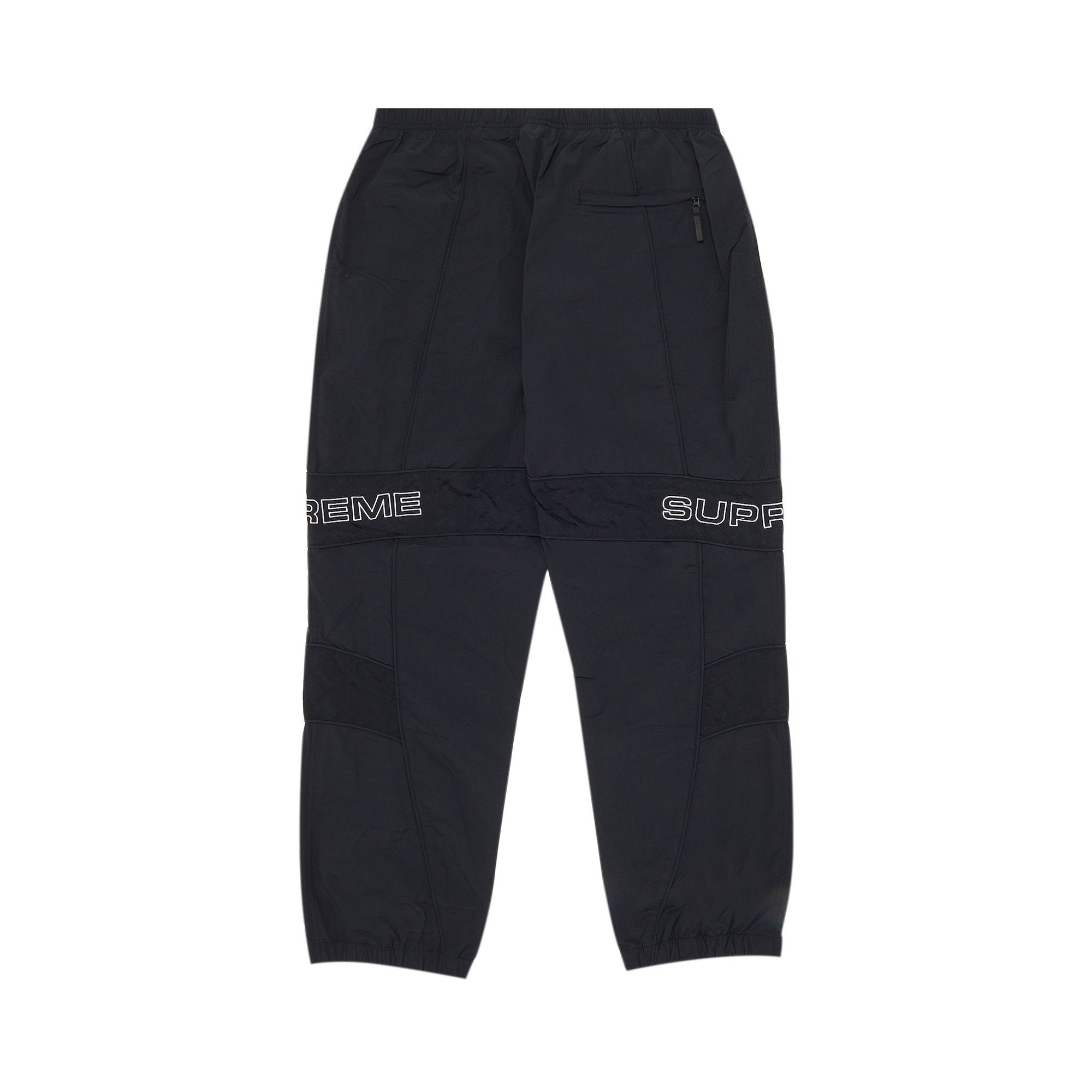 Buy Supreme Jacquard Panel Track Pant 'Black' - FW22P46