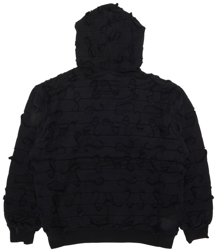 Supreme x Griffin Zip Up Hooded Sweatshirt Black