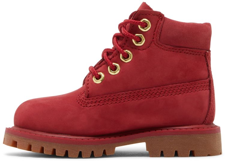 Timberland 6 Inch Premium Boot Toddler Dark Red