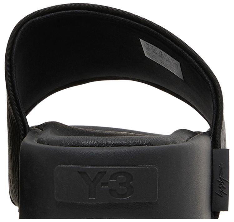 Adidas Y 3 Slide Black