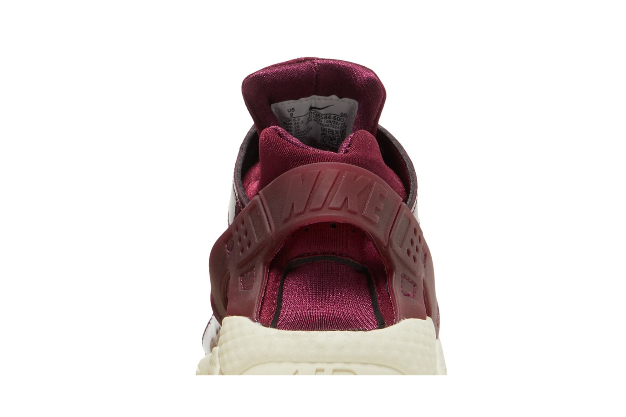 nike huarache maroon womens