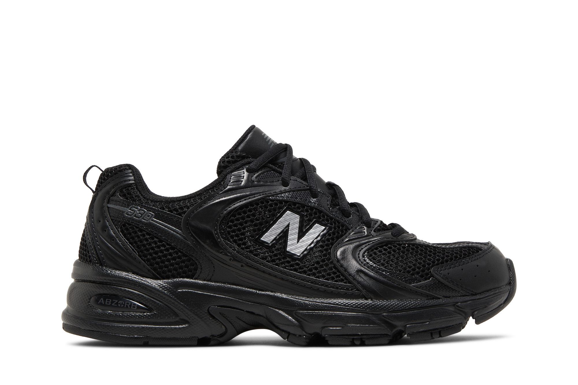 New balance 530 store all black
