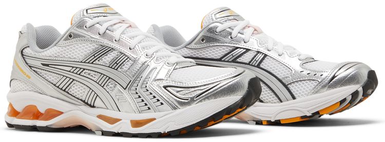 Asics Gel Kayano 14 Pure Silver Orange