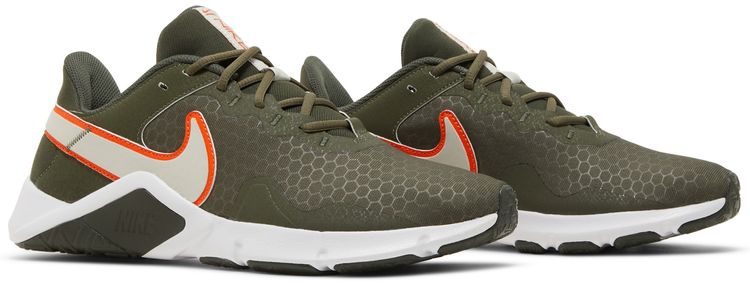 Nike Legend Essential 2 Cargo Khaki Safety Orange