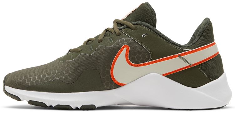 Nike Legend Essential 2 Cargo Khaki Safety Orange