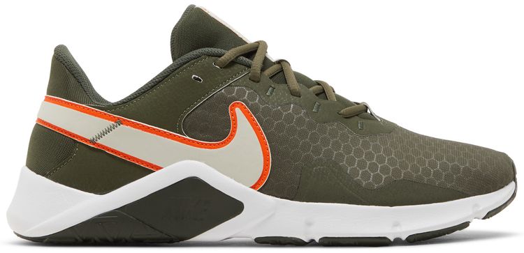 Nike Legend Essential 2 Cargo Khaki Safety Orange