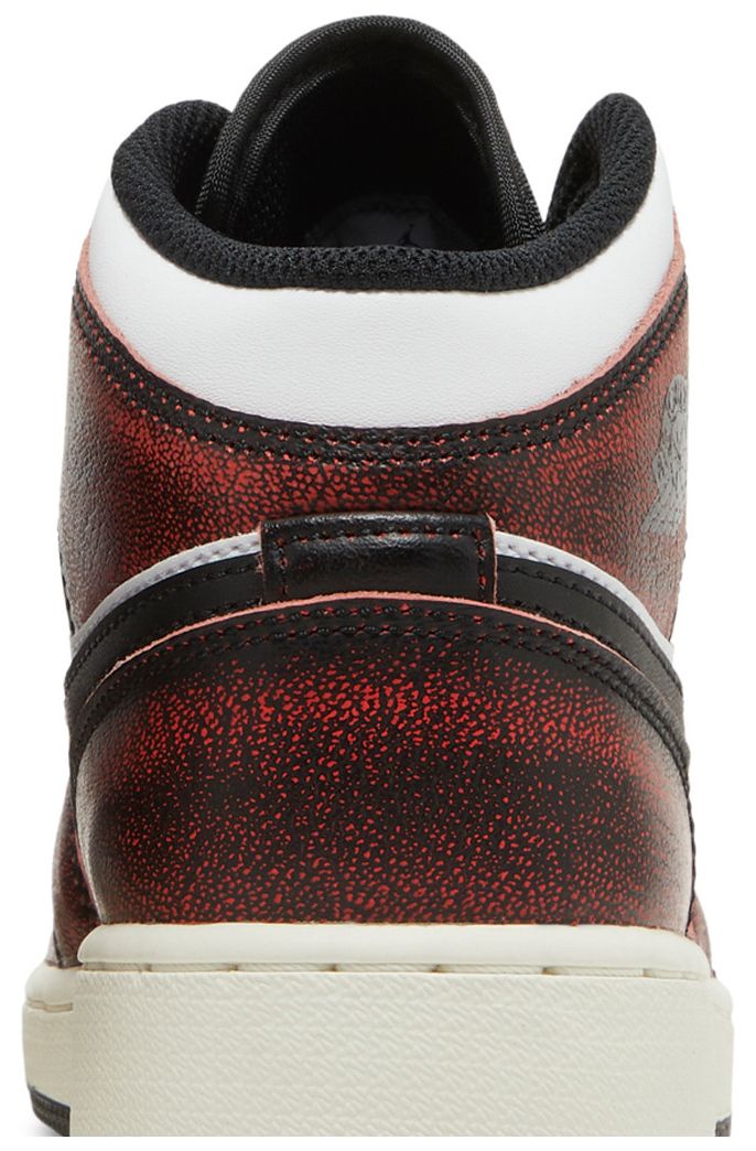 Air Jordan 1 Mid SE GS Wear Away