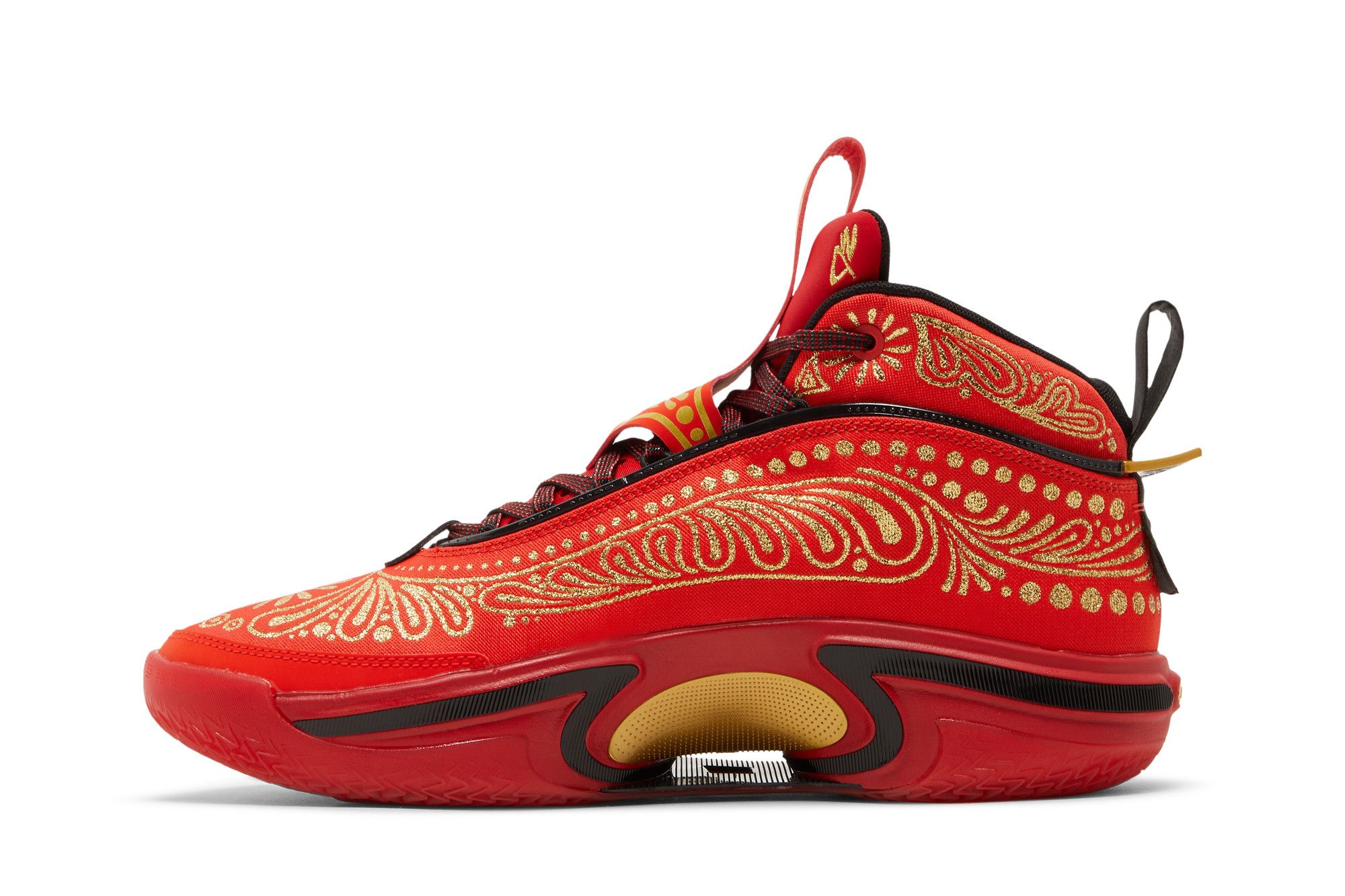 Jordan Luka2 PF Matador 27.5㎝ Air Jordan 36 El Matador Luka PF 'Red Gold' DV5267-676