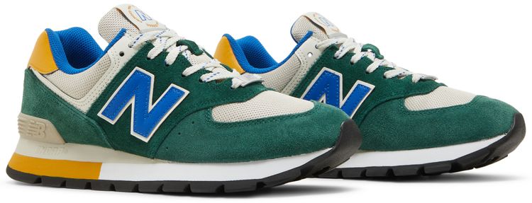 New Balance 574 Rugged Green Royal Blue