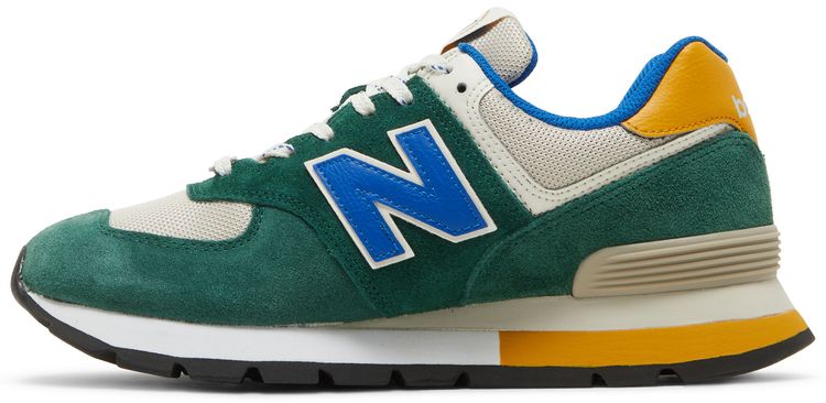 New Balance 574 Rugged Green Royal Blue