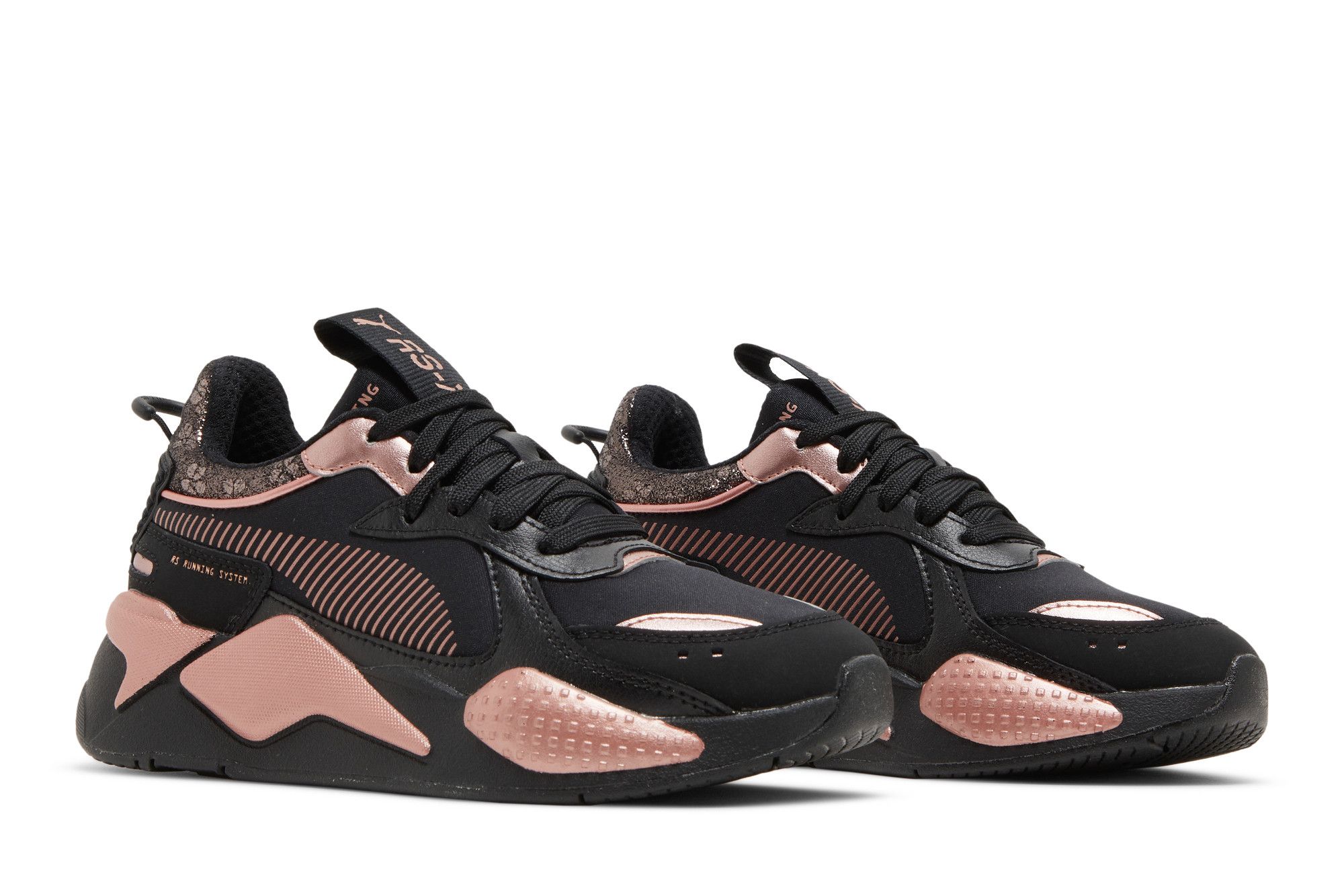 Buy Wmns RS X Black Rose Gold 385406 01 GOAT