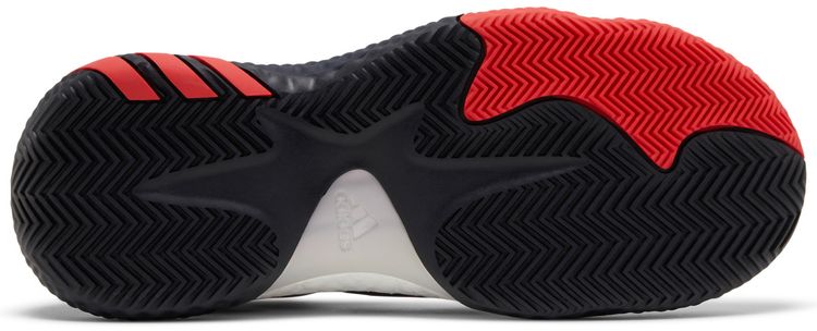 Adidas Harden Vol 6 White Vivid Red Legend Ink