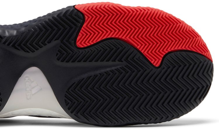 Adidas Harden Vol 6 White Vivid Red Legend Ink