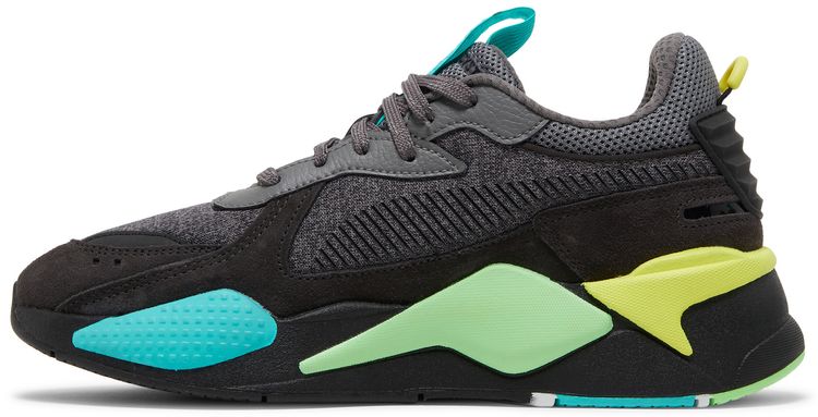 Puma RS X Highlighter Castlerock Fluorescent Yellow