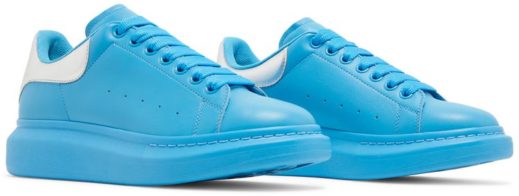 Alexander McQueen Oversized Sneaker Painter Blue Silver