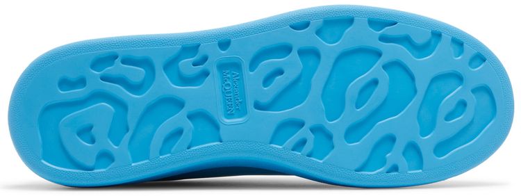 Alexander McQueen Oversized Sneaker Painter Blue Silver