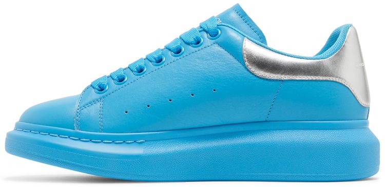Alexander McQueen Oversized Sneaker Painter Blue Silver