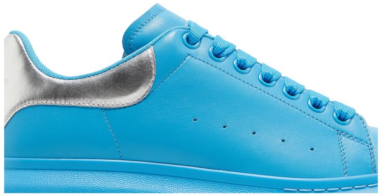 Alexander McQueen Oversized Sneaker Painter Blue Silver