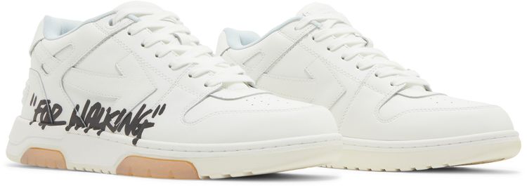 Off White Out of Office For Walking   White Black